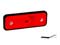 LED Pozicija Valeryd 102x36x17 crvena 12-30V sa katadiopterom ulazi. 450 mm kabel