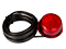LED Pozicija WAŚ Ø78,3 crvena 500cm kabel