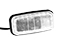 LED Pozicija Fristom 125x60x24mm bijela 12-36V, kabel